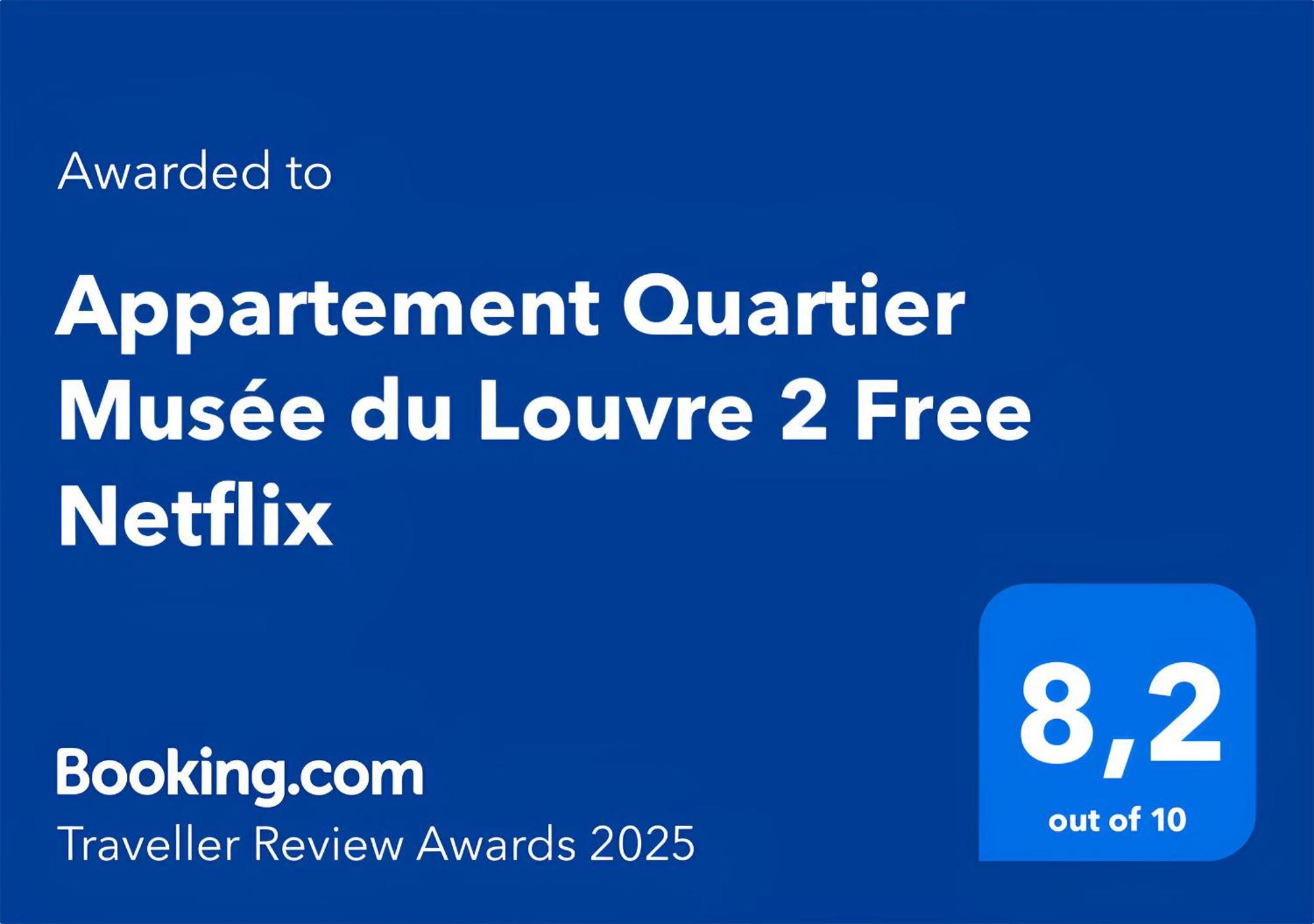Quartier Musee Du Louvre 2 Free Netflix Appartamento *
